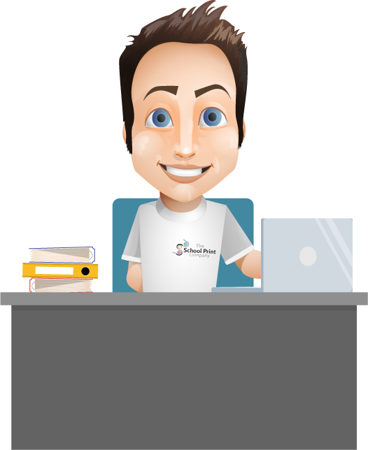 contact school print exercise book laminate colour