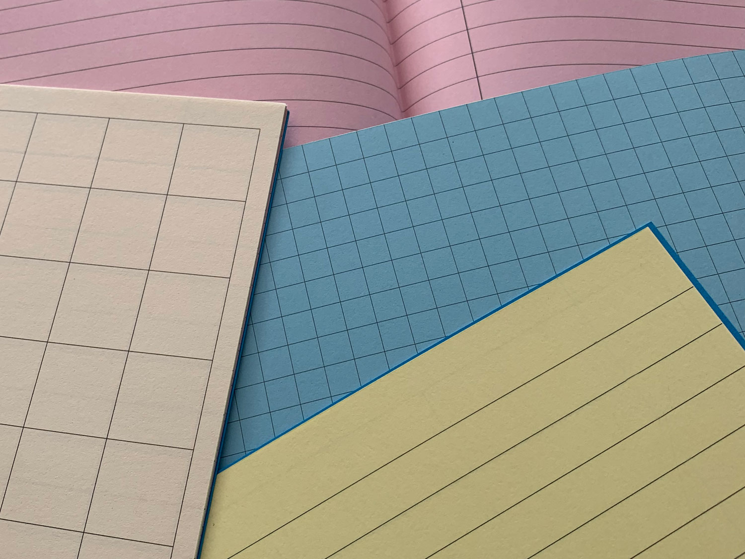 school exercise book coloured pages for dyslexic children