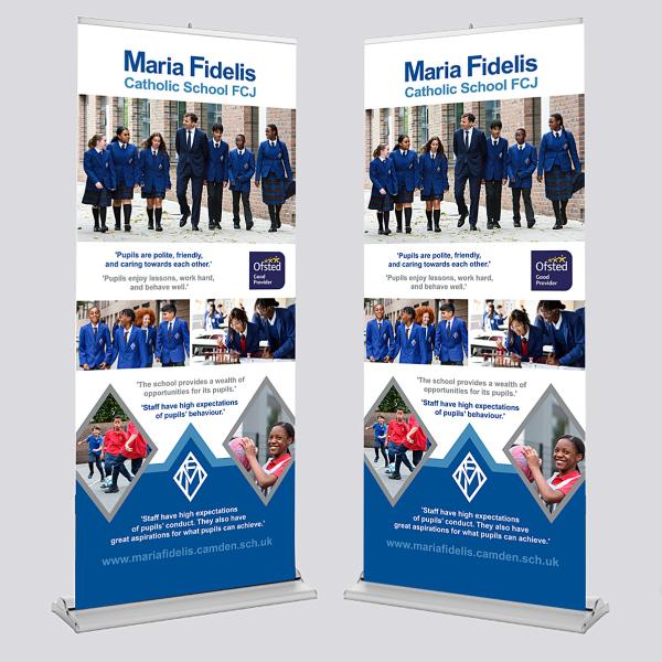 Maria Fidelis School - Roller Banner